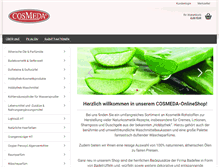 Tablet Screenshot of cosmeda.de